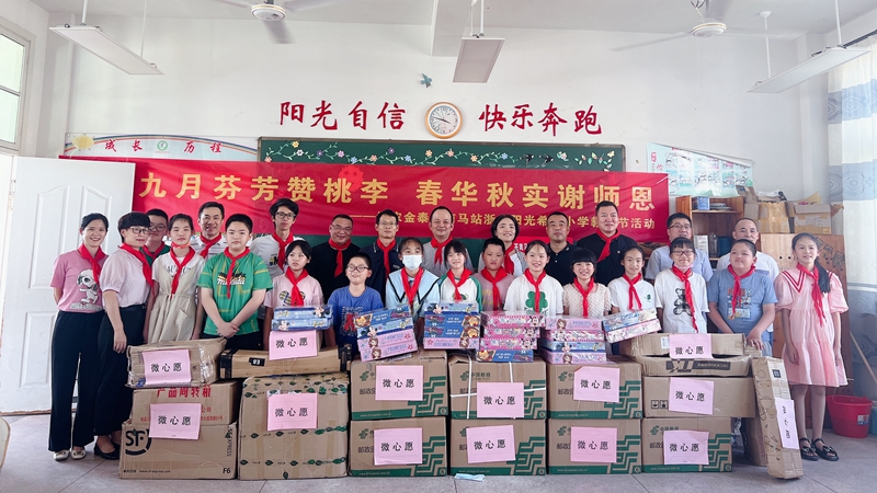 黨建引領(lǐng)聚合力 志愿服務(wù)暖人心 &mdash;&mdash;集團(tuán)黨員將361份&ldquo;微心愿&rdquo;禮物送到孩子們手中